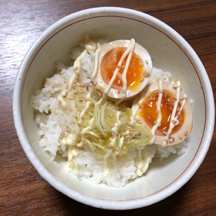 おしゃれカフェ風☆煮卵丼